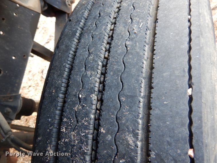 image for item DH2091 1999 GMC C6500 dump flatbed truck with Donkey forklift