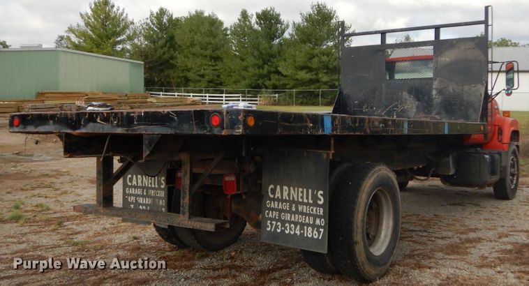image for item DH2092 1994 GMC TopKick C5500 dump flatbed truck