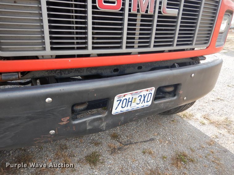 image for item DH2092 1994 GMC TopKick C5500 dump flatbed truck