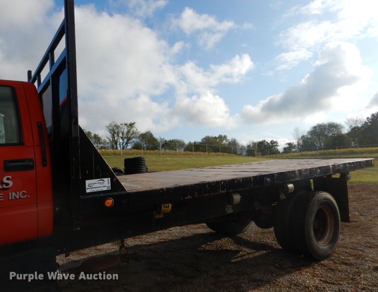 image for item DH2092 1994 GMC TopKick C5500 dump flatbed truck