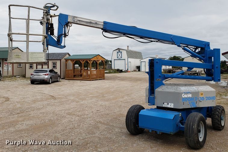Genie Z30/20HD boom lift in Centerview, MO Item DH2856 sold Purple Wave
