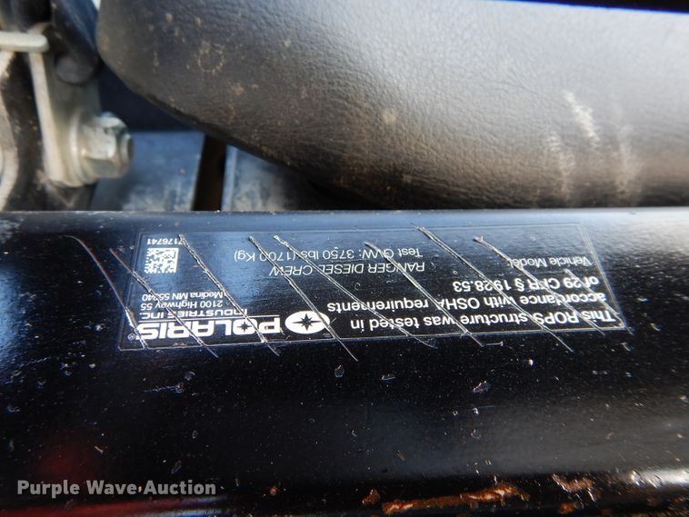 image for item DH3605 2013 Polaris Ranger utility vehicle