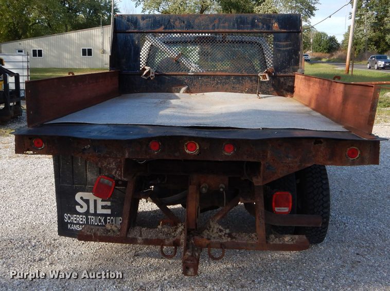 image for item DH6153 1995 Ford F350 dump bed pickup truck