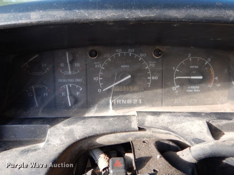 image for item DH6153 1995 Ford F350 dump bed pickup truck