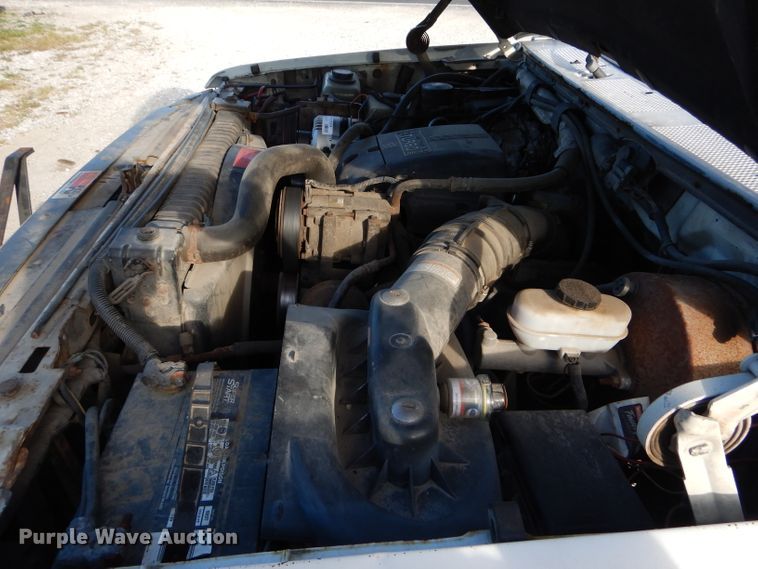 image for item DH6153 1995 Ford F350 dump bed pickup truck