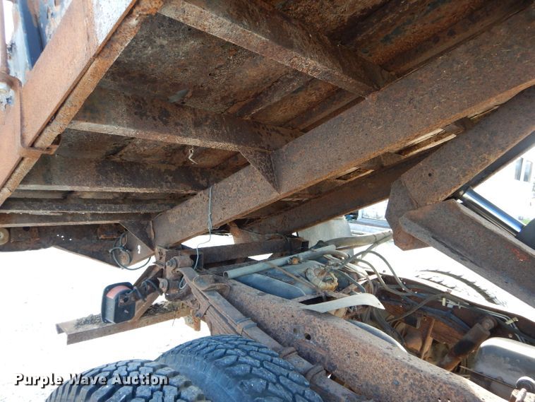 image for item DH6153 1995 Ford F350 dump bed pickup truck