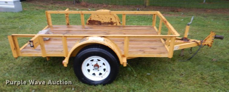 image for item DI2276 2003 Rice tilt deck utility trailer