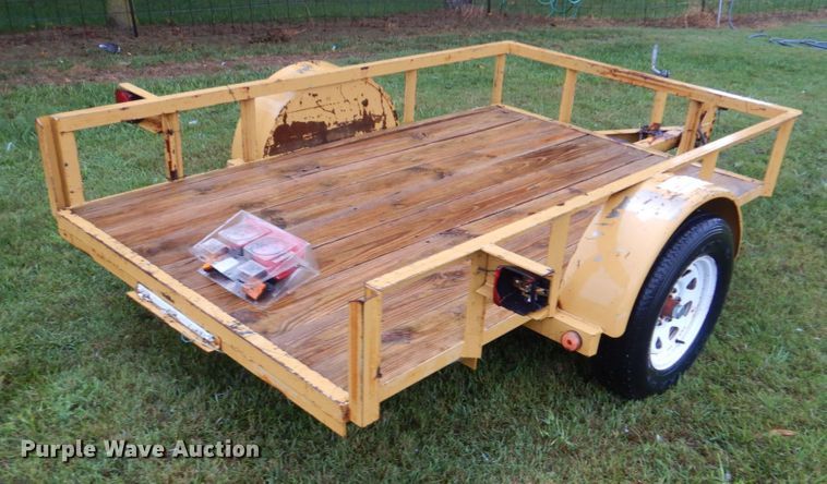 image for item DI2276 2003 Rice tilt deck utility trailer