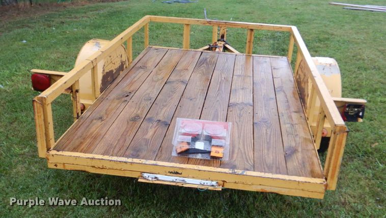 image for item DI2276 2003 Rice tilt deck utility trailer
