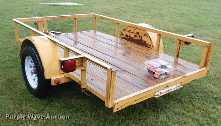 image for item DI2276 2003 Rice tilt deck utility trailer