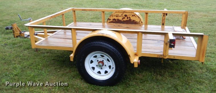 image for item DI2276 2003 Rice tilt deck utility trailer