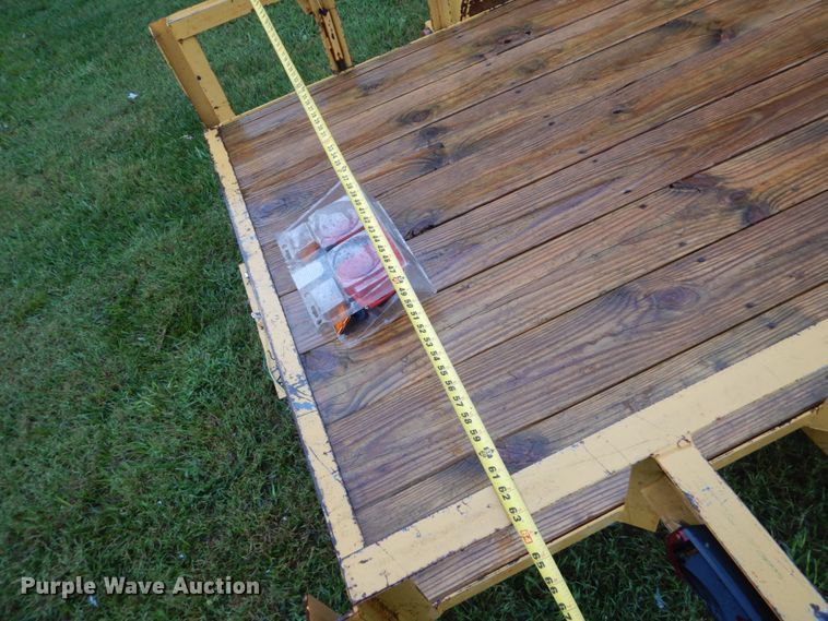 image for item DI2276 2003 Rice tilt deck utility trailer