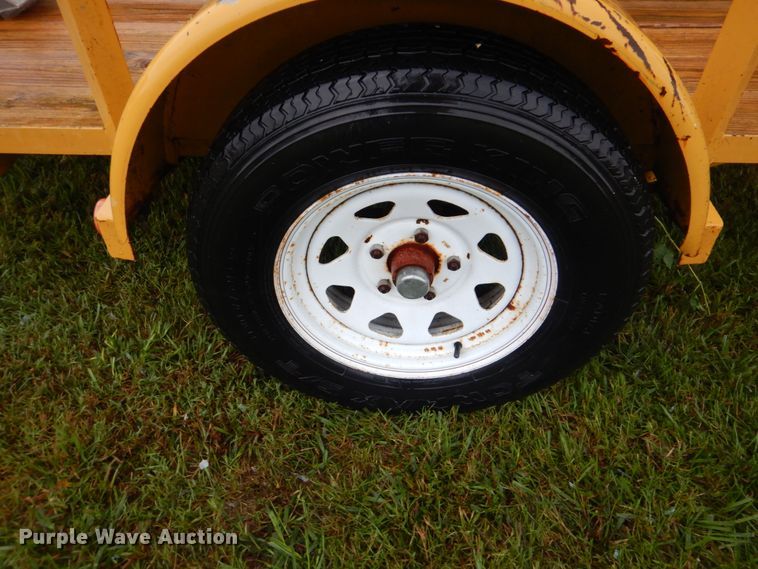 image for item DI2276 2003 Rice tilt deck utility trailer