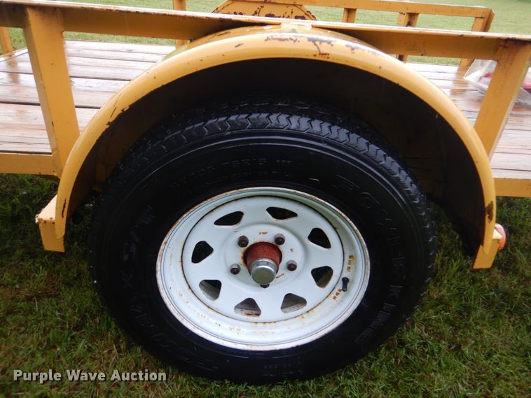 image for item DI2276 2003 Rice tilt deck utility trailer