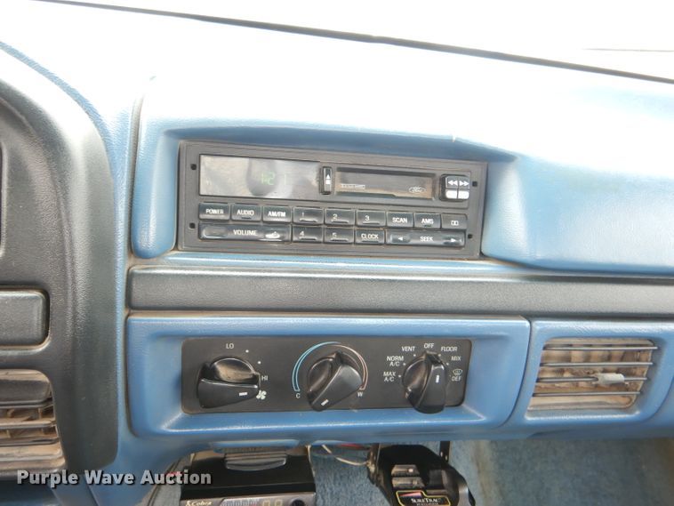 image for item DI2537 1997 Ford F350 XLT utility bed pickup truck