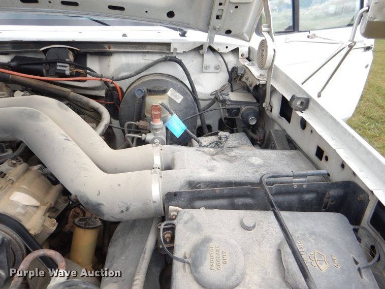 image for item DI2537 1997 Ford F350 XLT utility bed pickup truck