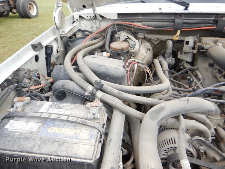 image for item DI2537 1997 Ford F350 XLT utility bed pickup truck