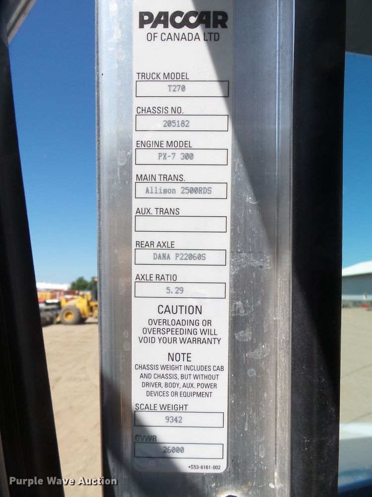 image for item EF9529 2018 Kenworth T270 refrigerated box truck