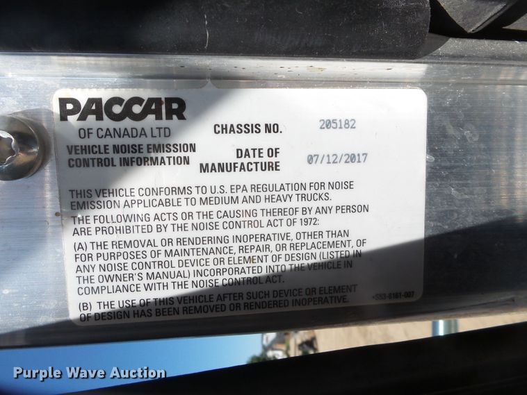 image for item EF9529 2018 Kenworth T270 refrigerated box truck