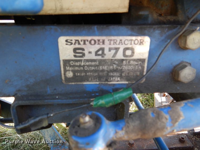 image for item EK9071 Satoh S-470 tractor