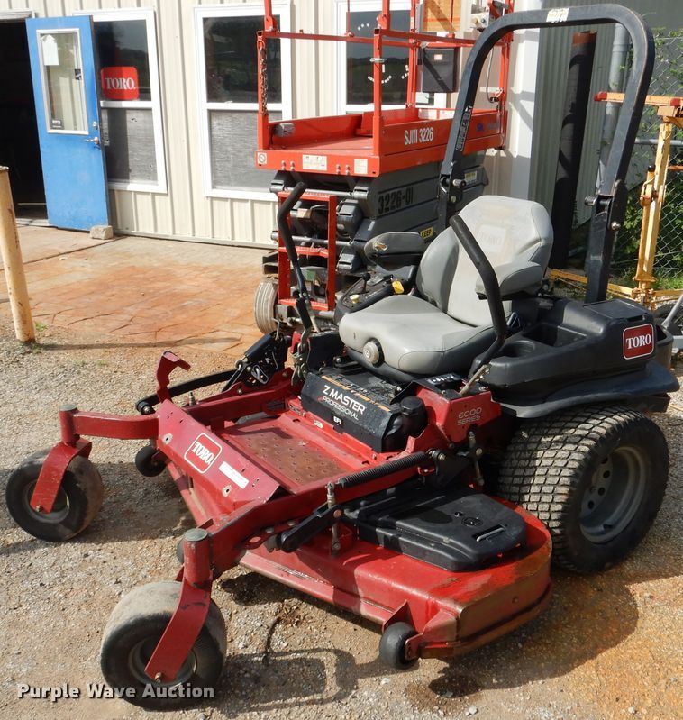 image for item EK9081 2014 Toro 74926 6000 series ZTR lawn mower