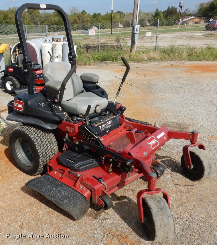 image for item EK9081 2014 Toro 74926 6000 series ZTR lawn mower