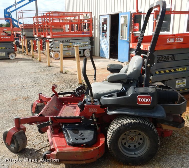 image for item EK9081 2014 Toro 74926 6000 series ZTR lawn mower