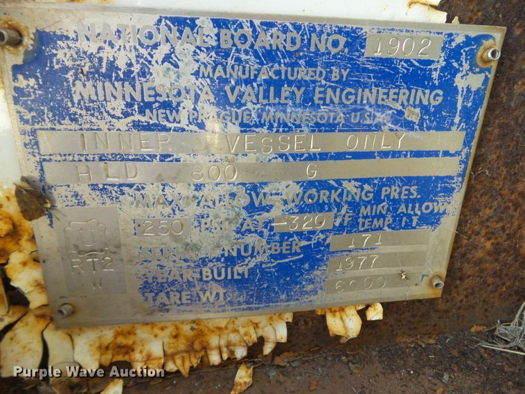 image for item EM9213 Minnesota Valley Engineering tank