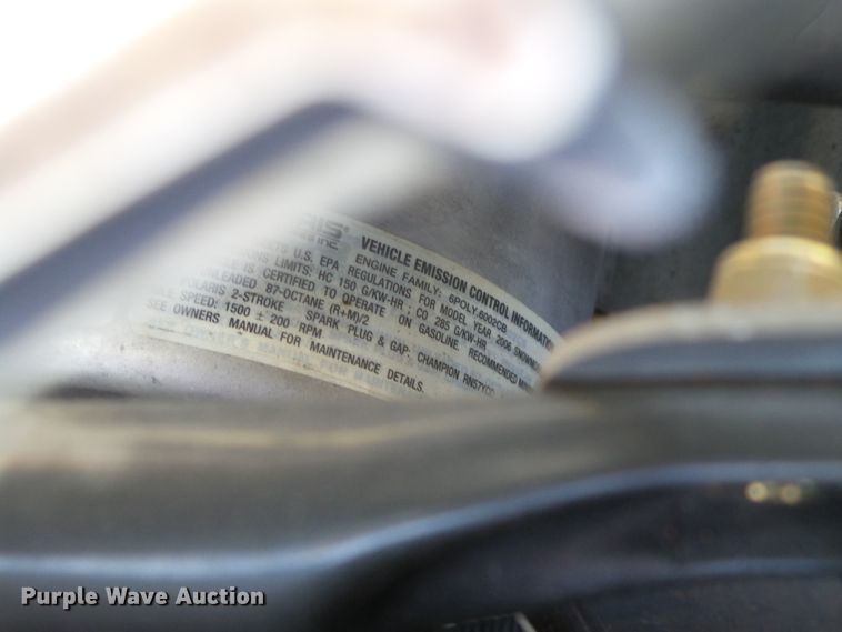 image for item EQ9185 2006 Polaris S06PK6FSB RMK600H.O. snowmobile