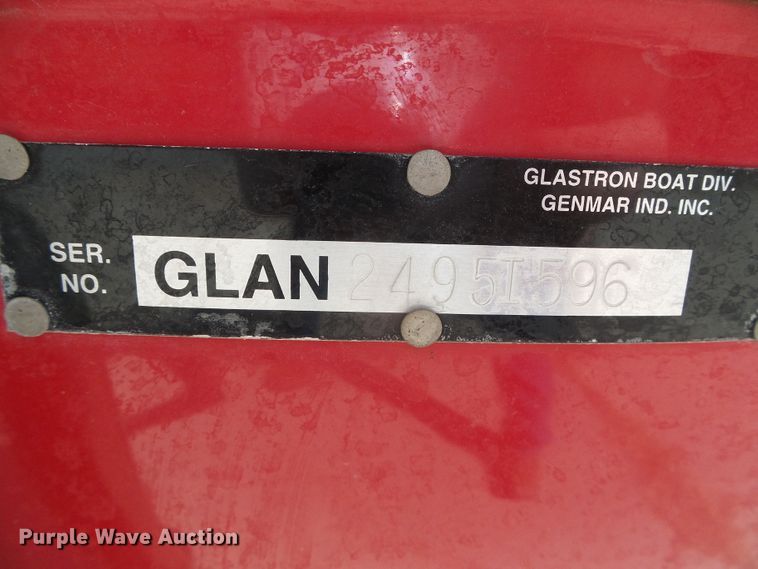 image for item EQ9190 1996 Glastron GS185BR boat