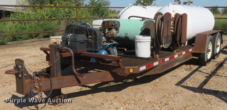 image for item EQ9290 2006 shop built utility trailer