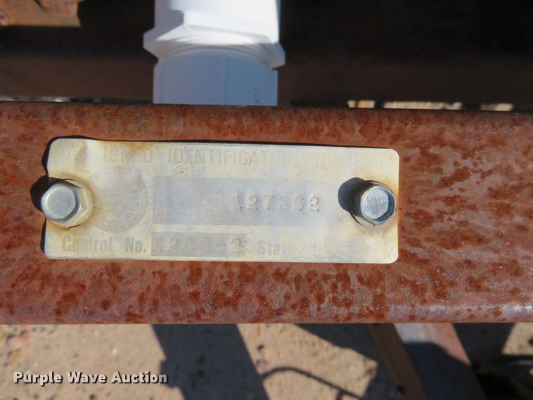 image for item EQ9290 2006 shop built utility trailer