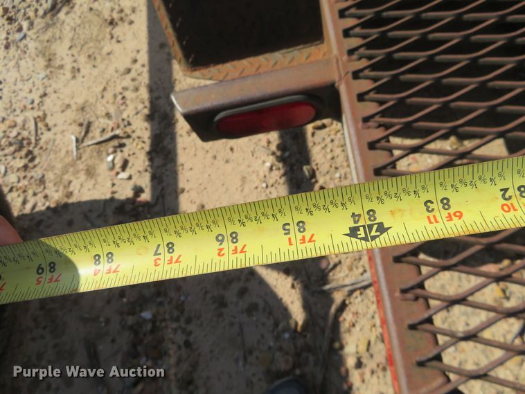 image for item EQ9290 2006 shop built utility trailer