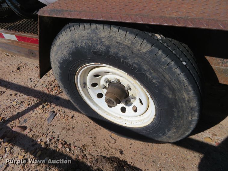 image for item EQ9290 2006 shop built utility trailer