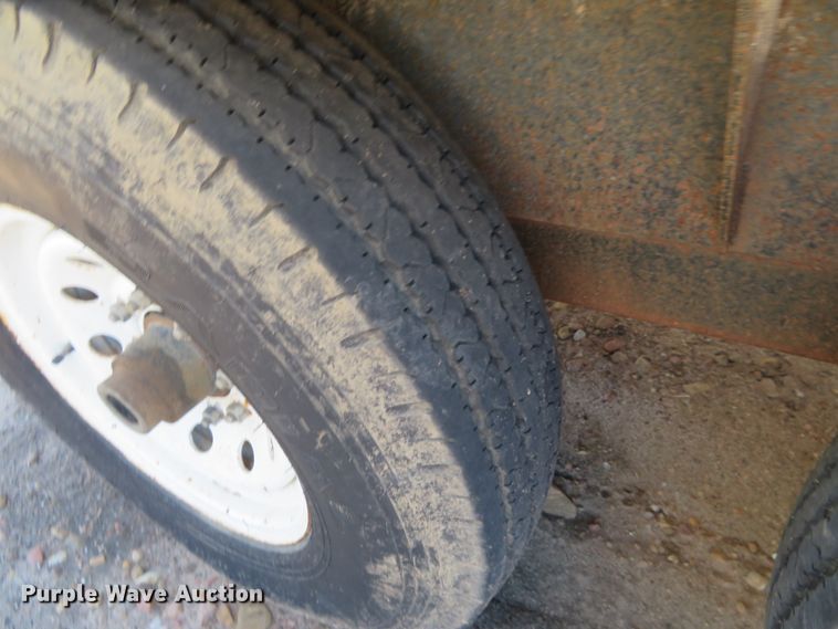 image for item EQ9290 2006 shop built utility trailer