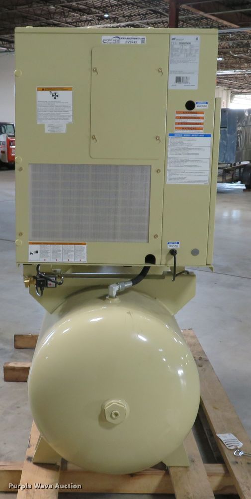 image for item EV9742 Ingersoll Rand UP6-15CTAS-150GRA rotary screw air compressor