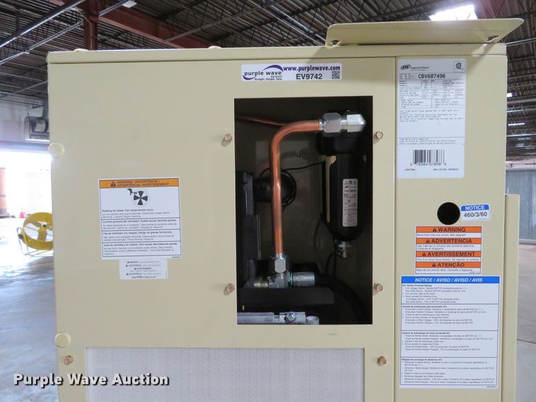 image for item EV9742 Ingersoll Rand UP6-15CTAS-150GRA rotary screw air compressor