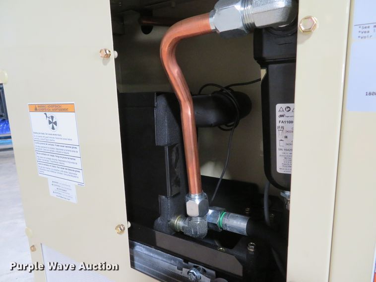 image for item EV9742 Ingersoll Rand UP6-15CTAS-150GRA rotary screw air compressor