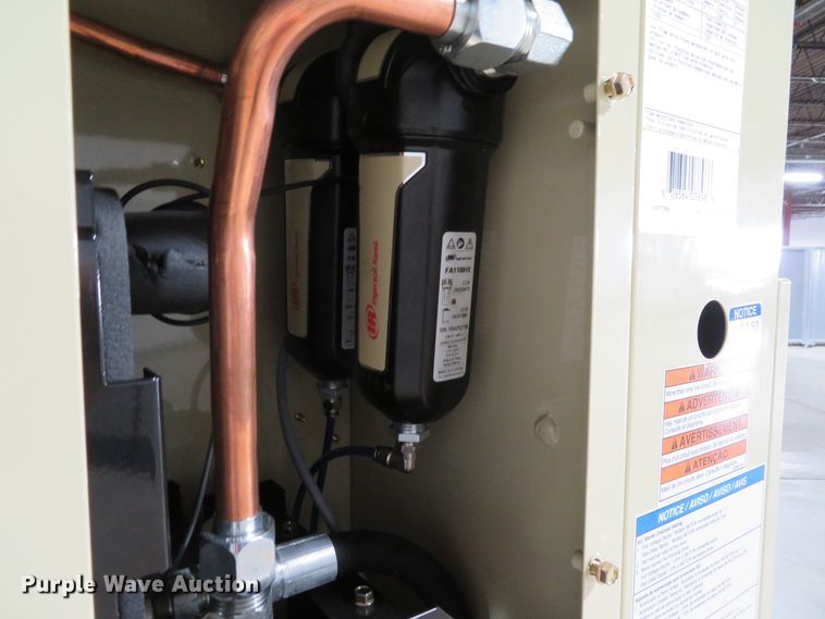 image for item EV9742 Ingersoll Rand UP6-15CTAS-150GRA rotary screw air compressor