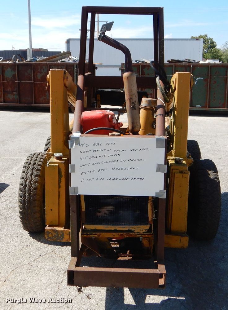 image for item EY9264 Case 1530 skid steer