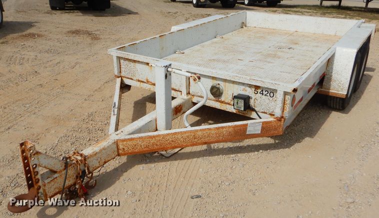 image for item EY9269 1993 Towmaster utility trailer