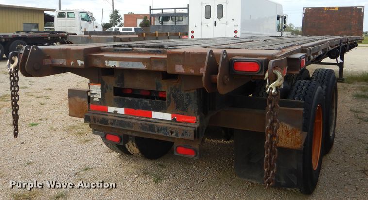 image for item EY9271 1986 Trailmobile F71T-5EAI flatbed trailer