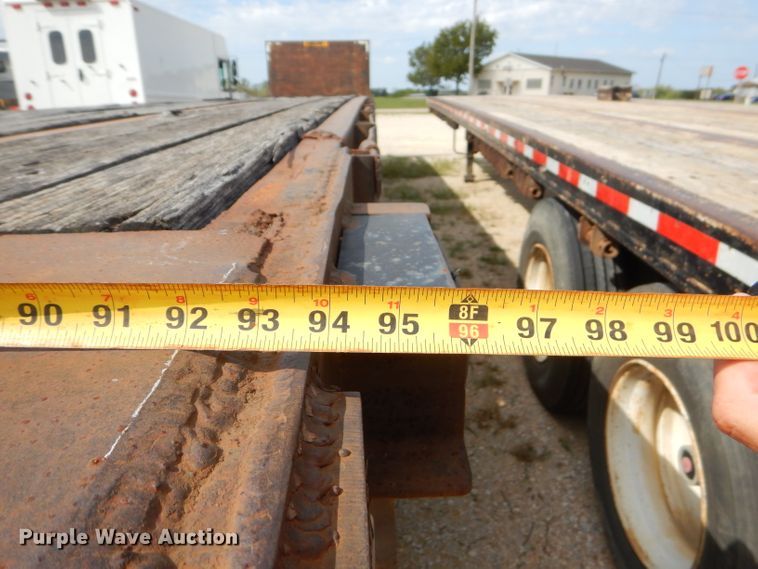 image for item EY9271 1986 Trailmobile F71T-5EAI flatbed trailer