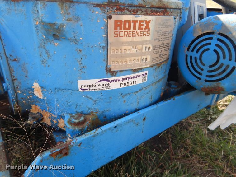 image for item FA9311 Rotex 201PSSS screen