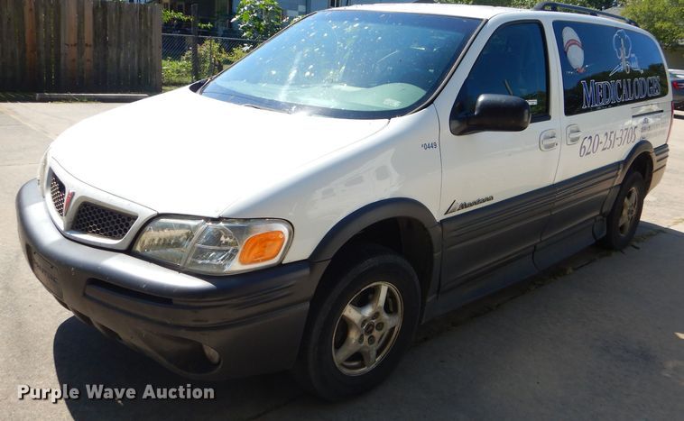 image for item FC9997 2004 Pontiac Montana handicap accessible van