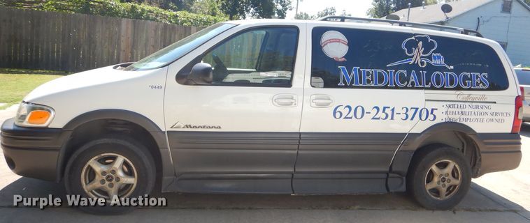 image for item FC9997 2004 Pontiac Montana handicap accessible van