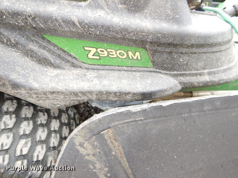 image for item FF9686 John Deere Z930M ZTR lawn mower
