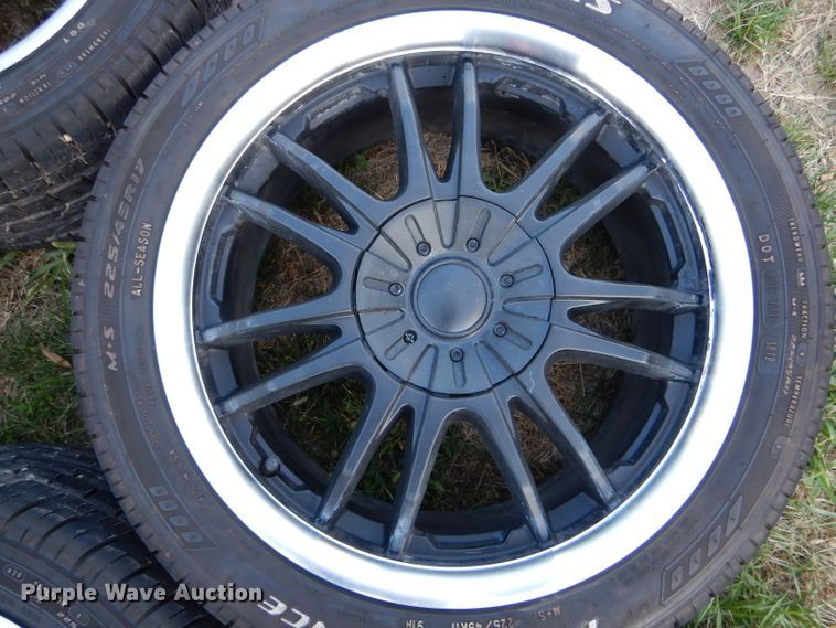 image for item FI9659 (4) Douglas Performance 225/45R17 tires and wheels