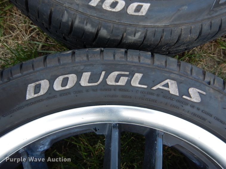 image for item FI9659 (4) Douglas Performance 225/45R17 tires and wheels