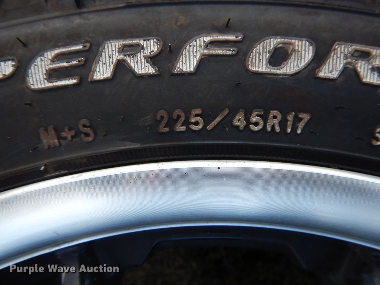 image for item FI9659 (4) Douglas Performance 225/45R17 tires and wheels